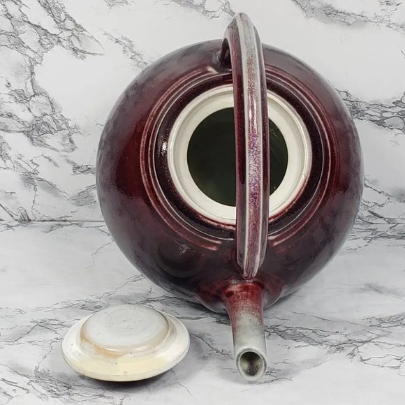 Handmade Teapot Stoneware Pottery Hope Vintage - Picture 7 of 9